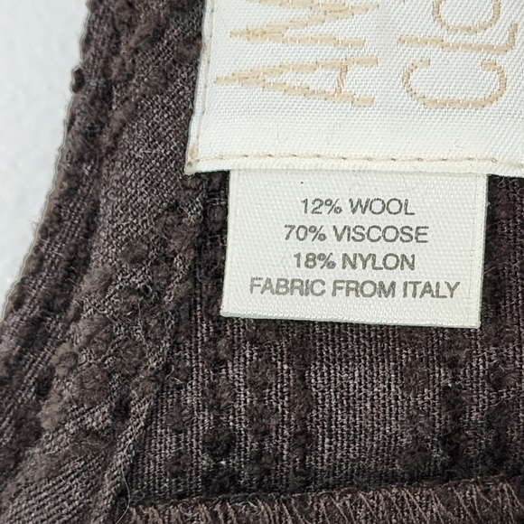 Amy Rigg Women's Wool Blend Vintage Pleated Maxi Dress - M - Picture 4 of 8